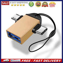 2 in 1 Type-C Micro USB Male to USB3.0 Female Converter Connector OTG Adapter