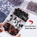 Ring Nail Drill Bits Accessories #80 #120 #180 Size Nails Sanding Cap Manicure