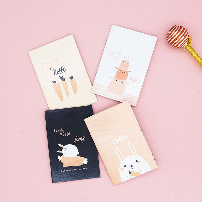 Easy Carry Portable Diary Small Book Cartoon Notebook Cute Mini Pocket Notepad