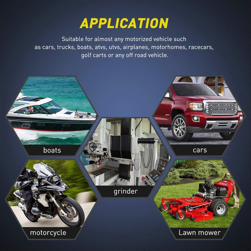 2 Terminals ON OFF Power SPST Rocker Toggle Switch for Car RV Marine Boat