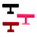5pcs 9.1 inch Bracelet Jewelry  Chain Display Holder Organizer Rack(Red)