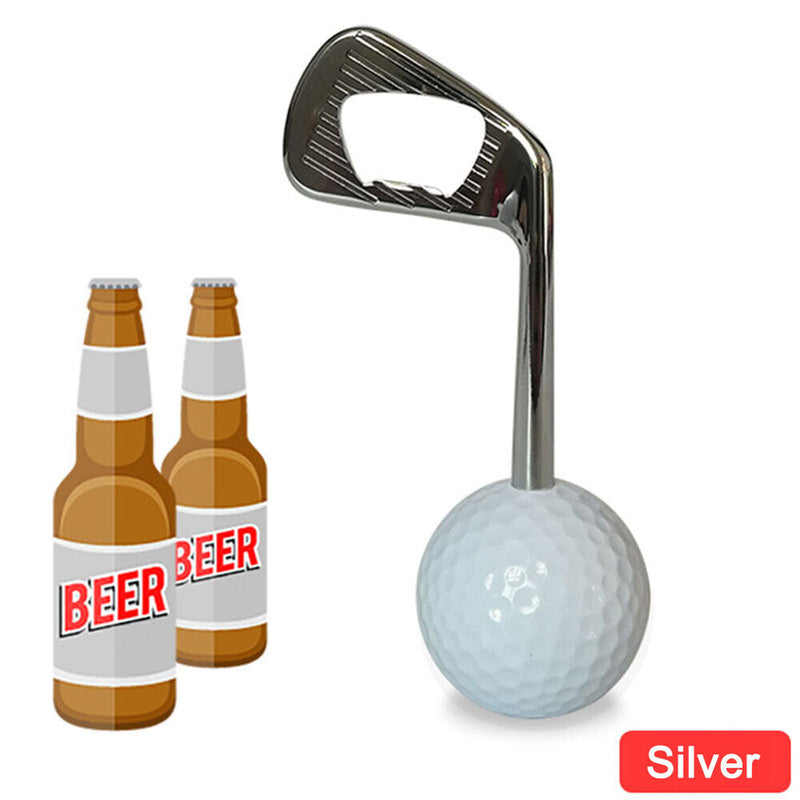 #A Metal Corkscrew Wine Beer Beverage Jar Opener Golfer Gifts Kitchen Gadgets