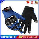 Anti-Skid MTB Bicycle Motorcycle Bike Protective Gloves (Blue Full Finger)