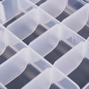 20.5cm * 14cm * 4cm Carp Fishing Lure Storage Box Box 14x Transparent