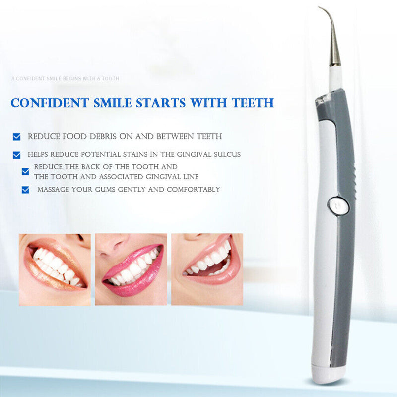 LED Lighting Sonic Vibration Electric Scaler Calculus Remover Dental Irriga