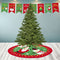 Elk Carpet Floor Mat Xmas Floor Cover Christmas Tree Skirt Outdoor Blanket