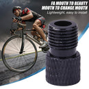 MTB Bike Valve Converter Bicycle Presta to Schrader Valve Adapter (Black) Newly