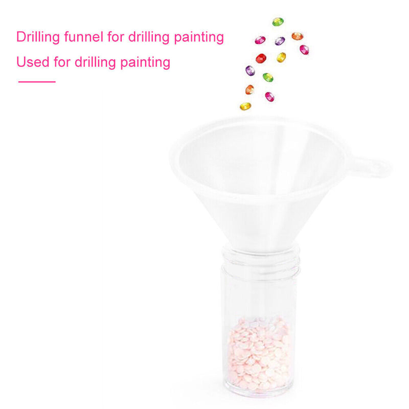 Portable Multifunction Funnel Embroidery Sewing Tools for Diamond Painting Newly