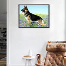 5D Diamond Painting German Shepherd Full Round Drill Mosaic Art Home Decor