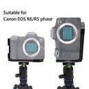 Quick Release L Plate for Canon EOS R5 R6 Camera Hand Grip Holder (Black) Newly