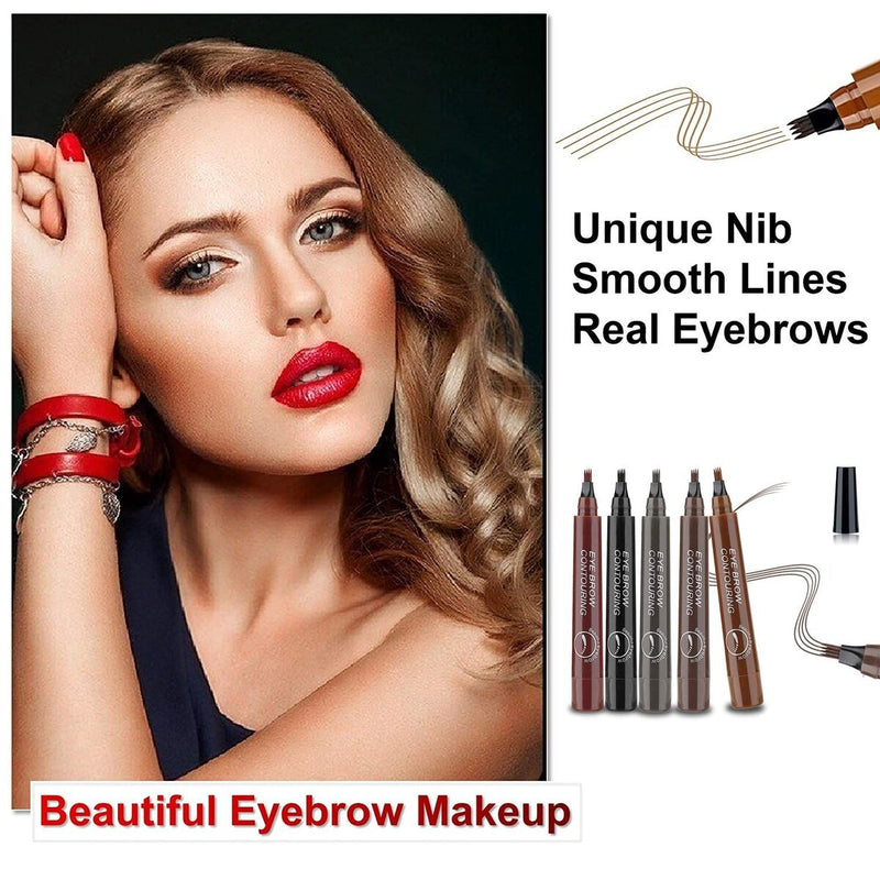 Eyebrow Makeup Long Lasting Eyebrow Pencil Easy To Color Waterproof
