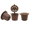 Reusable Refill Coffee Capsule Filters Shell for Nespresso Machine (Coffee)