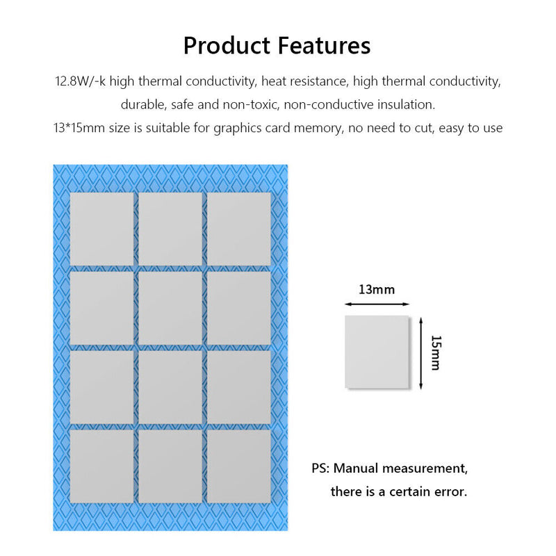 TEUCER HP800 Heat Dissipation Silicone Pad for RTX3090/3080 Memory (1.5mm)