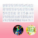 Fondant  Plastic Decorating Biscuit Cookie Cutter Cake Mold Alphabet Letters