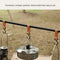 Outdoor PU Hooks Camping Clothes Triangle Storage Hanger Holder Hiking Supplies