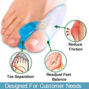 Separator Silicone Straightener Fingers Massager Protector Adjuster Bunion