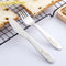Western-style Children Tableware Spoon Fork Set Kid Cutlery Baby Flatware