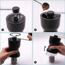 Adjustable Knob Setting Stainless Steel Coffee Bean Mill Manual Coffee Grinder