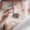 Women Punk Cross Necklace Hollow Heart Pendant Clavicle Chain Jewellery