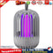 Pest Control Lights LED Bug Trap Mute Luring Mosquito Killer Lamp (Grey) Newly
