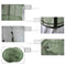 Foldable 3 Layers Drying Net Folding Dryer Rack for Fish Vegetables Herbs
