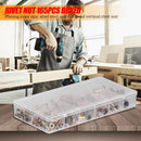 165pcs/box M3 M4 M5 M6 M8 M10 M12 Flat Head Threaded Rivet Insert Nuts
