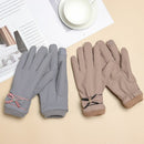 Women Touch Screen Gloves Warm Gloves Autumn Winter Internal Plush Mittens