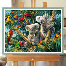 Koalas on Trees 5D DIY Diamond Painting Kits Full Square Drill Wall Decor Crafts