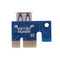 PCIe X1 Adapter PCI E 1X to USB 3.0 Female for PCI Express Riser Mining