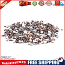 30g 6mm Crystal Rhinestone Acrylic Flat Back DIY Nail Sequins (Dark Coffee)