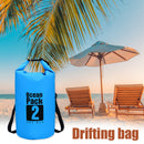 2L Waterproof Dry Bag Swimming Outdoor Drift Kayaking Storage Pack (Blue) Newly