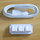 3-key Keypad Gaming programming Macro Keypad Mechanical Keyboard + SOFTWARE OSU