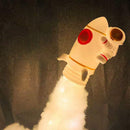 Special DIY LED Clouds Rocket Astronaut Bedside Table Night Light Craft Newly