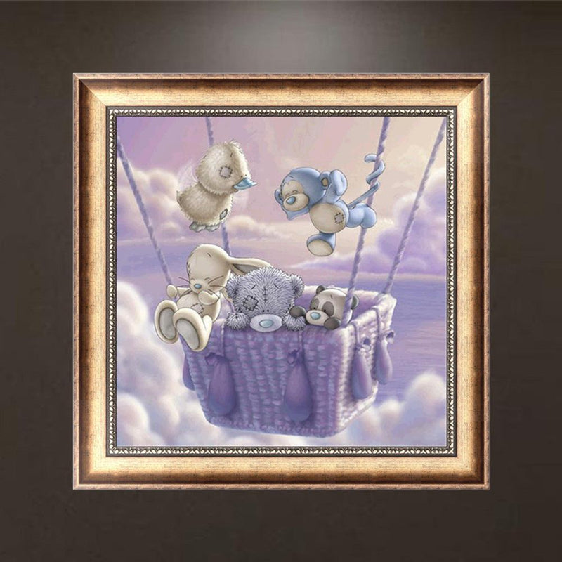 5D DIY Round Diamond Painting Cross Stitch Rhinestone Mosaic Home Decor