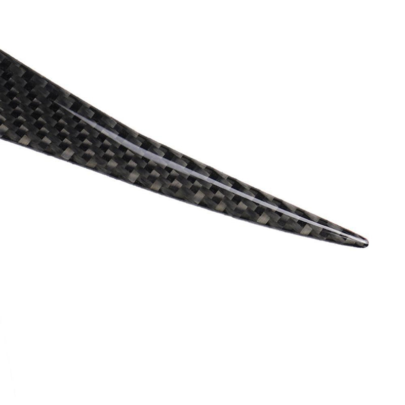 1 Pair Carbon Fiber Headlight Eyebrows Eyelids Cover Trim for Mazda RX-8 04