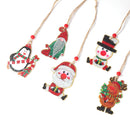 Double-sided Christmas Diamond Painting Crystal Pendant for Trees Window Xmas