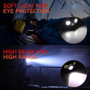 LED USB Headlight Fishing  Head Lamp Sensor Head Torch Super Bright Headlamp