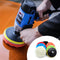 8pcs Car Polishing Disc Waxing Sponge Car Polisher Drill Adapter (5 inch)