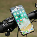 2pcs/bag Silicone Bike Phone Bracket Fixed Straps Cycling Accessory (White)