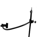 Photo Studio Light Stand Background Holder C Clamp Clip Flex Arm Reflector