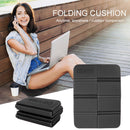 Folding Mat Foam Moisture-Proof Insulated Picnic Seat Cushion Pad (Black)