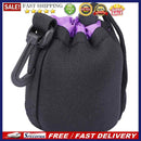 Waterproof SLR Camera Drawstring Lens Pouch Protective Brushed Cover (S)