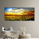 Sunset Sunflower Field Oil Paint By Numbers DIY Handpainted Home Decoration Gift