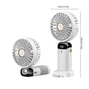#A Handheld Fan 3000mA Battery Operated Mini Portable Folding Personal Cooling F