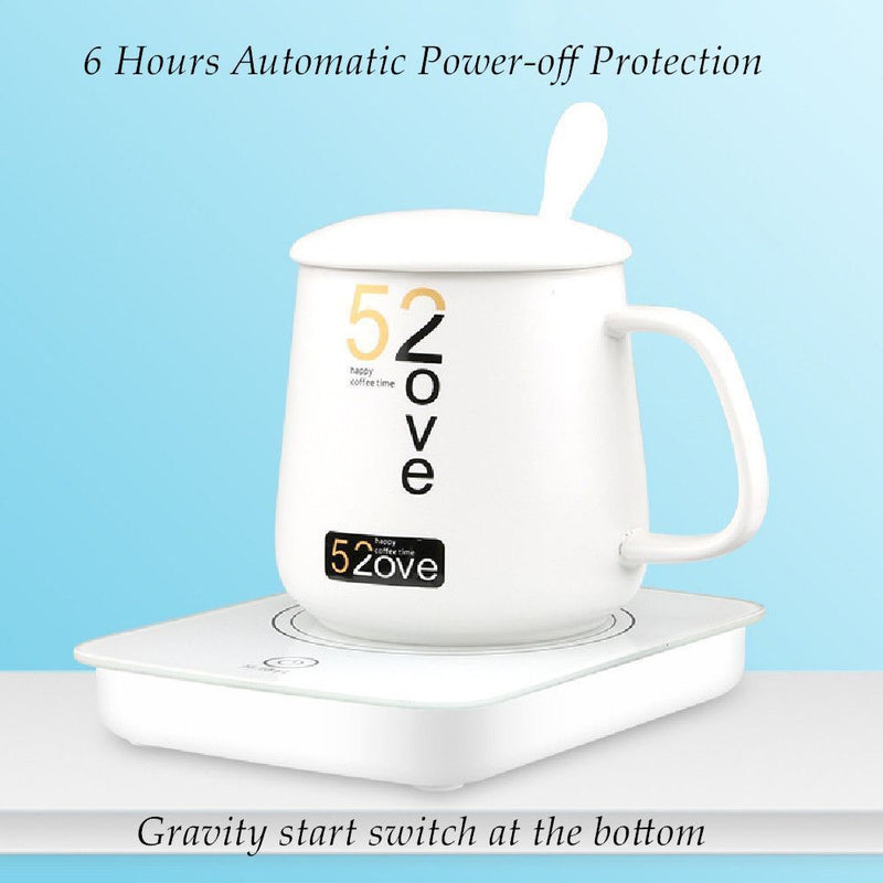 Water Proof Smart Constant Temperature Coaster Warm Cup Heating Base Coaster