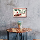 Weatherproof Retro Chic Gourmet Advertisement Sign Iron Painting for Home Room