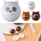 DIY Book shape Contact Lens Box Mirror Lens Case Soaking Storage Travel Holder