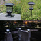 #A Waterproof Solar Pillar Light Garden Post Cap LED Fence Lamp (Warm Light)