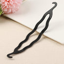 Braid Women Magic Black Stick Styling Clip Hair Twist Bun Maker