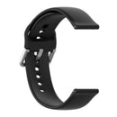 Silicone Soft Smart Watch Strap Smartwatch Belt for Amazfit Garmin (Black) Newly